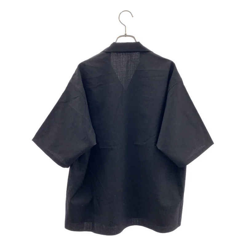 marka / マーカ | 2026SS | 2/72 Wool Tropical Washer Fly Front Open Collar S/S Shirt / ウールトロピカルワッシャーオープンカラーシャツ | 2 | メンズ