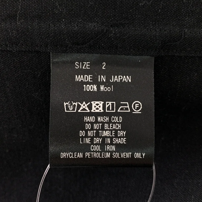 marka / マーカ | 2026SS | 2/72 Wool Tropical Washer Fly Front Open Collar S/S Shirt / ウールトロピカルワッシャーオープンカラーシャツ | 2 | メンズ
