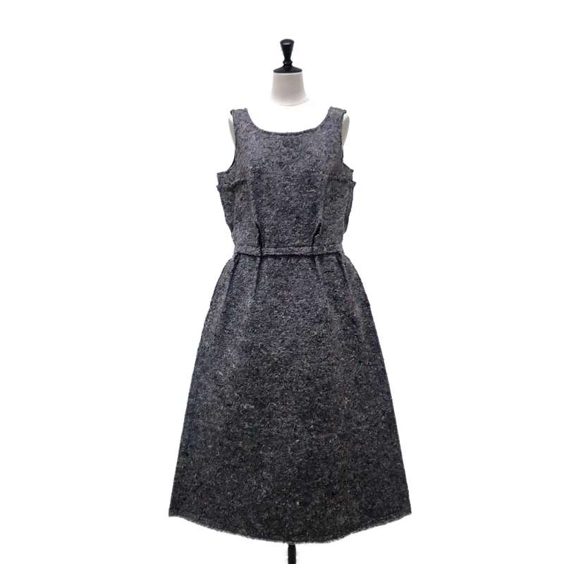COMME des GARCONS / コムデギャルソン | 2022AW | メランジノースリーブワンピース | S | レディース