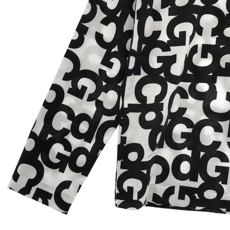 COMME des GARCONS / コムデギャルソン | AD2024 | CDG 総柄 グラフィックプリント Tシャツ | XXS | レディース
