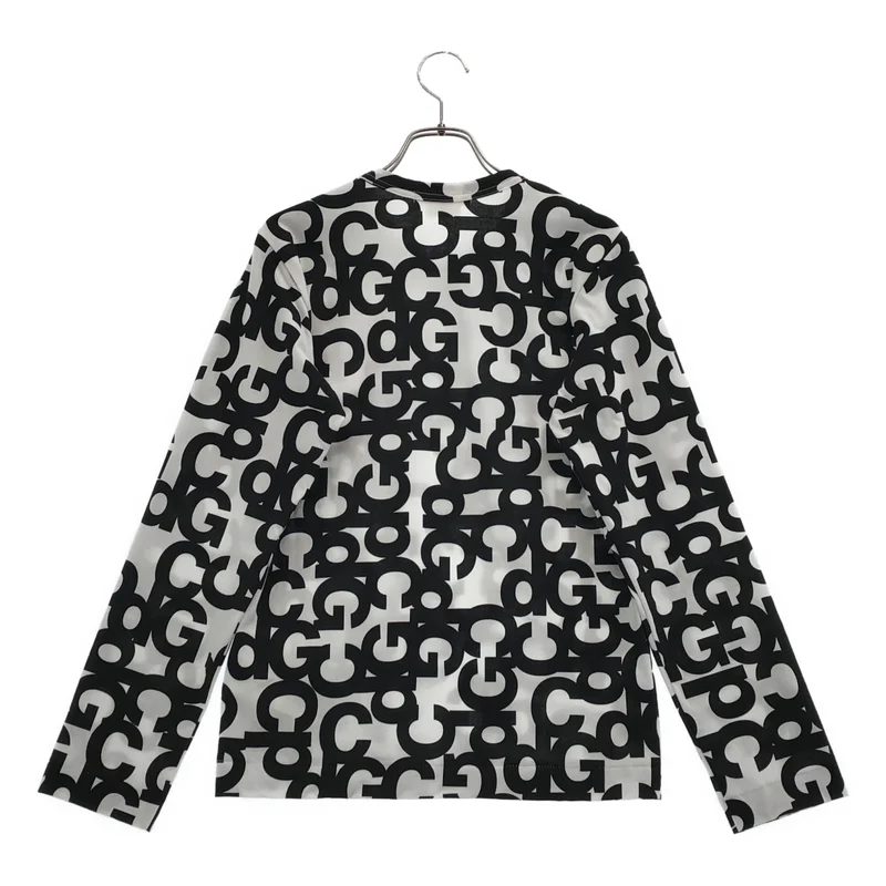 COMME des GARCONS / コムデギャルソン | AD2024 | CDG 総柄 グラフィックプリント Tシャツ | XXS | レディース