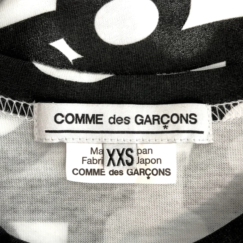 COMME des GARCONS / コムデギャルソン | AD2024 | CDG 総柄 グラフィックプリント Tシャツ | XXS | レディース