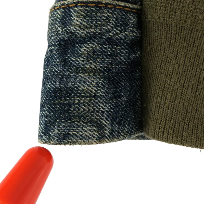 sacai / サカイ | 2023AW | Denim x Nylon Twill Jacket デニム ドッキング ボンバージャケット | 1 | レディース