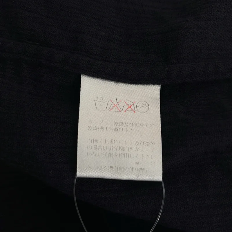 ISSEY MIYAKE MEN / イッセイミヤケメン | 2000SS | コットン シワ加工 スタンドカラーシャツ | M | メンズ