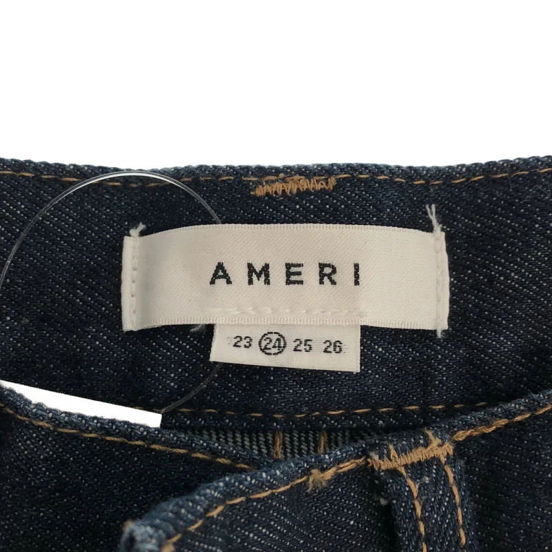 AMERI / アメリ | LONG STRAIGHT DENIM / ロングストレート デニムパンツ | 24 | レディース