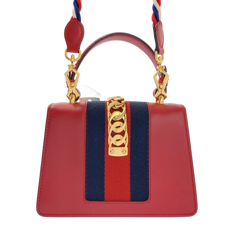 GUCCI / グッチ | シルヴィ 2way シェリーライン ハンドバッグ |