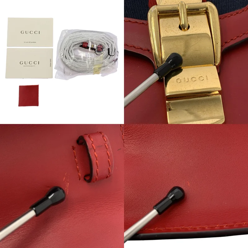 GUCCI / グッチ | シルヴィ 2way シェリーライン ハンドバッグ |