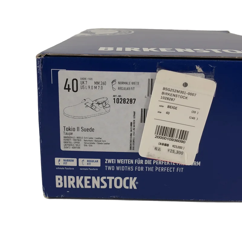 BIRKENSTOCK / ビルケンシュトック | TOKIO トキオ スエード サンダル | 26 | メンズ