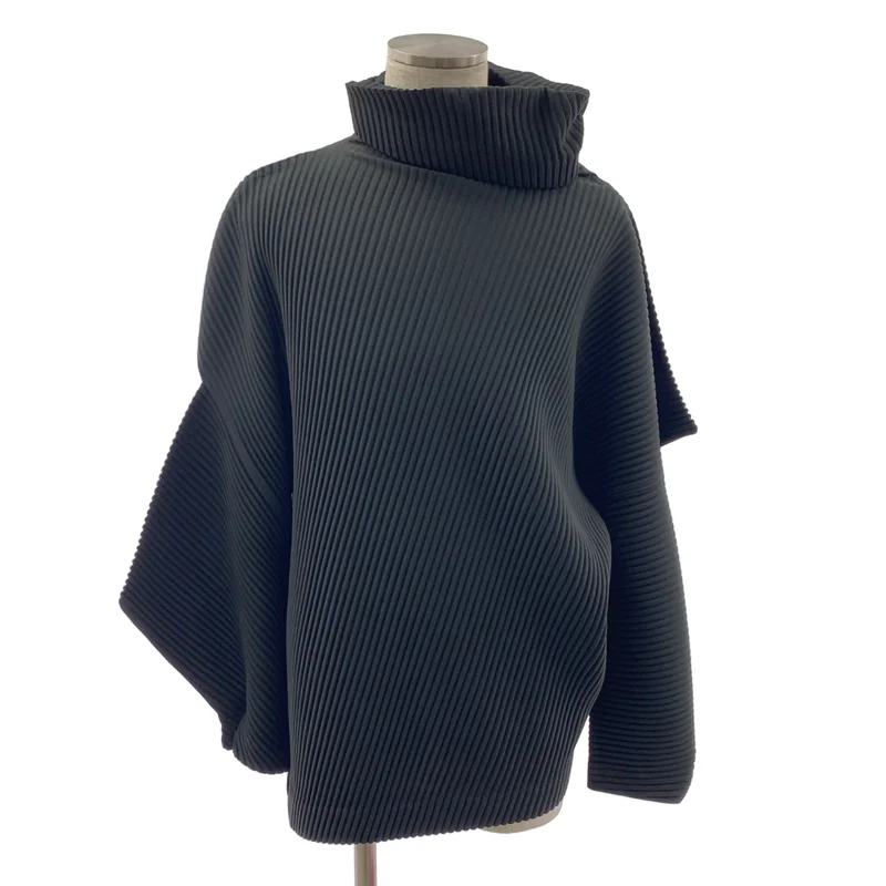 HOMME PLISSE ISSEY MIYAKE / オムプリッセイッセイミヤケ | 2025AW | ANGULAR STONE ハイネックプリーツカットソー | 4 | メンズ