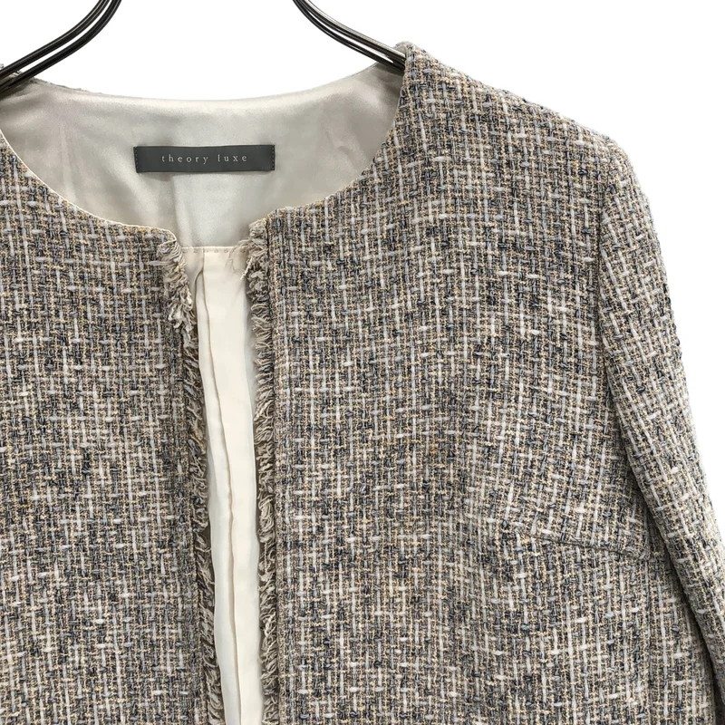theory luxe / セオリーリュクス | lumie light tweed ジャケット | 40 | レディース