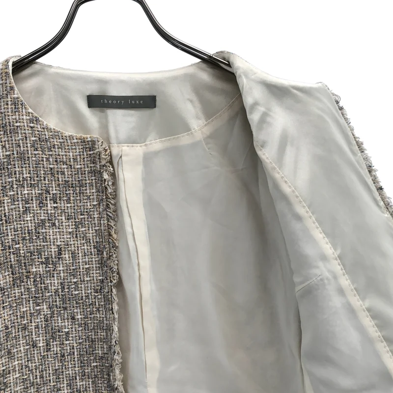 theory luxe / セオリーリュクス | lumie light tweed ジャケット | 40 | レディース