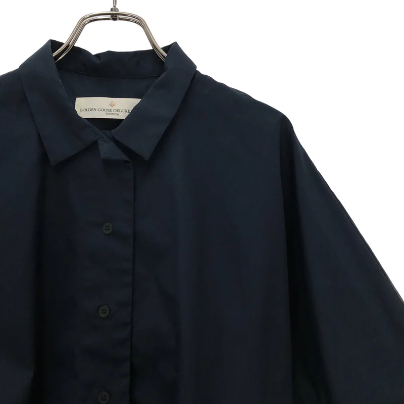 GOLDEN GOOSE / ゴールデングース | クロップド 半袖ブラウス | XS | レディース