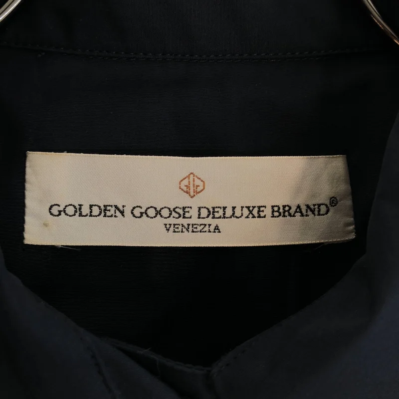 GOLDEN GOOSE / ゴールデングース | クロップド 半袖ブラウス | XS | レディース