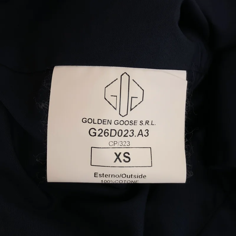 GOLDEN GOOSE / ゴールデングース | クロップド 半袖ブラウス | XS | レディース