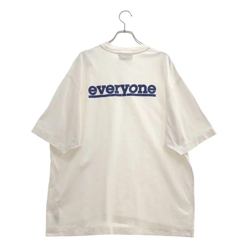 everyone / エブリワン | 2023SS | バックロゴ プリントTシャツ | XL | メンズ