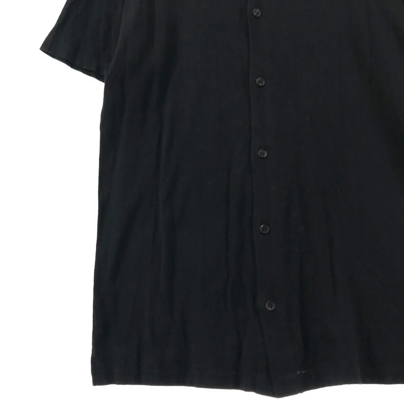 YOHJI YAMAMOTO POUR HOMME / ヨウジヤマモトプールオム | コットン クルーネック 半袖 ニットカーディガン | 3 | メンズ