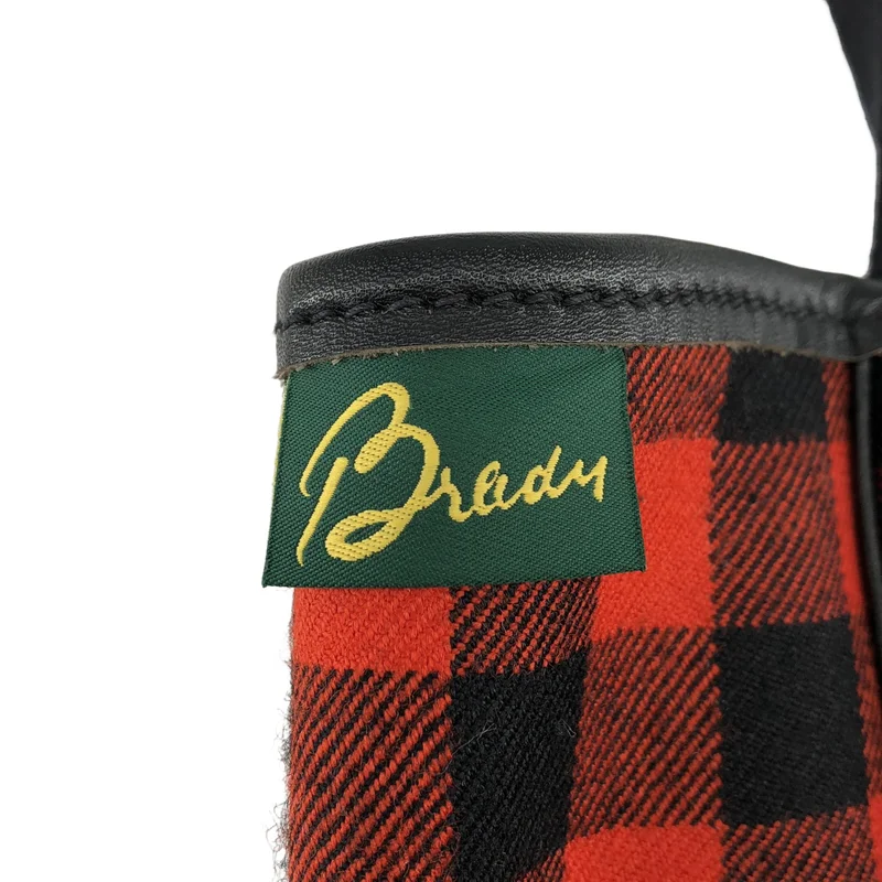 BRADY / ブレディー | ウール チェック ミニトートバッグ |