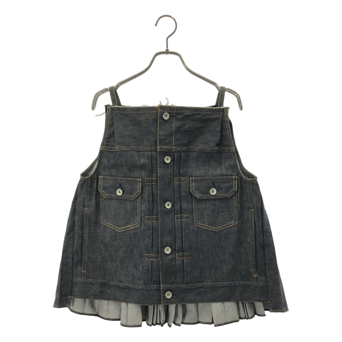 美品】 sacai / サカイ | 2024SS | Denim Camisole Shirt バック
