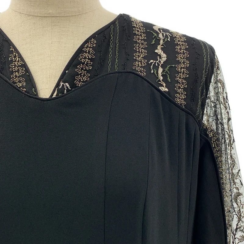 MURRAL / ミューラル | 2023AW | Petal lace dress エンブロイダリー ワンピース | 1 | レディース