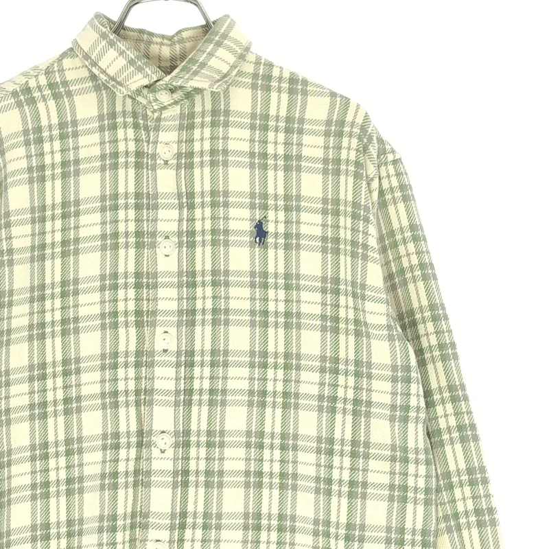 POLO BY RALPH LAUREN / ポロバイラルフローレン | コットン チェック フランネルシャツ | 0 | メンズ