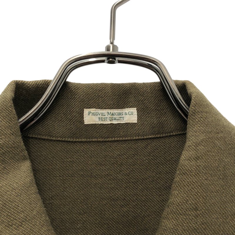 PHIGVEL / フィグベル | MIL WORK SHIRT JACKET / ミルワーク シャツジャケット | 2 | メンズ