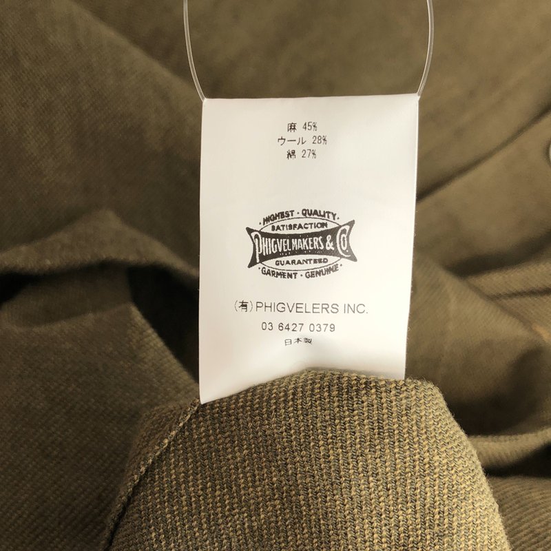 PHIGVEL / フィグベル | MIL WORK SHIRT JACKET / ミルワーク シャツジャケット | 2 | メンズ