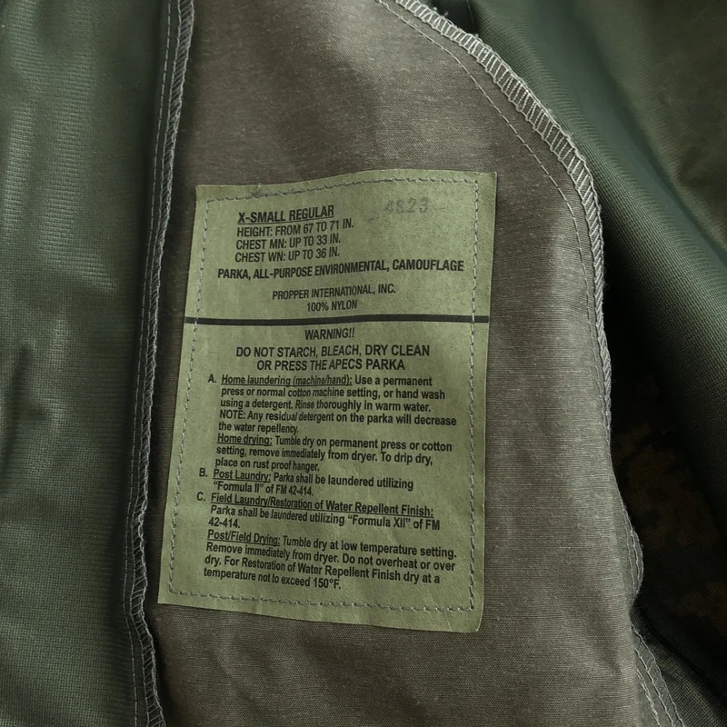 U.S.ARMY / アメリカ軍 | GORE-TEX デジタルタイガーカモ マウンテンパーカー | XS | メンズ