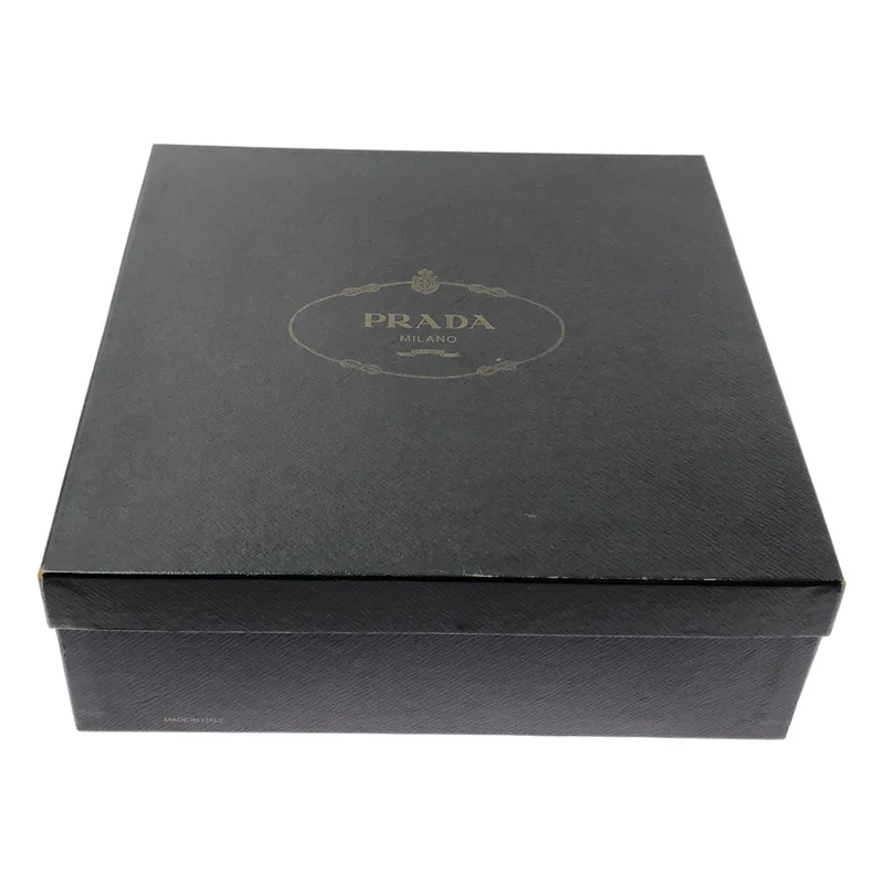 PRADA / プラダ | レザー バックジップ アンクルブーツ | 37 1/2 | レディース