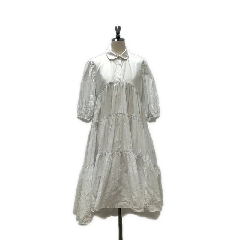 Cecilie Bahnsen / セシリーバンセン | JADE DRESS コットン 半袖 ティアードワンピース | 6 | レディース