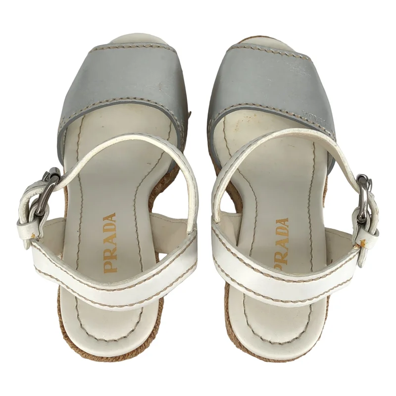 PRADA / プラダ | アンクルストラップサンダル | 36 | レディース
