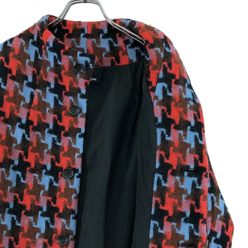 tricot COMME des GARCONS / トリココムデギャルソン | 1997AW | ウール 千鳥格子 コクーン ロングコート |