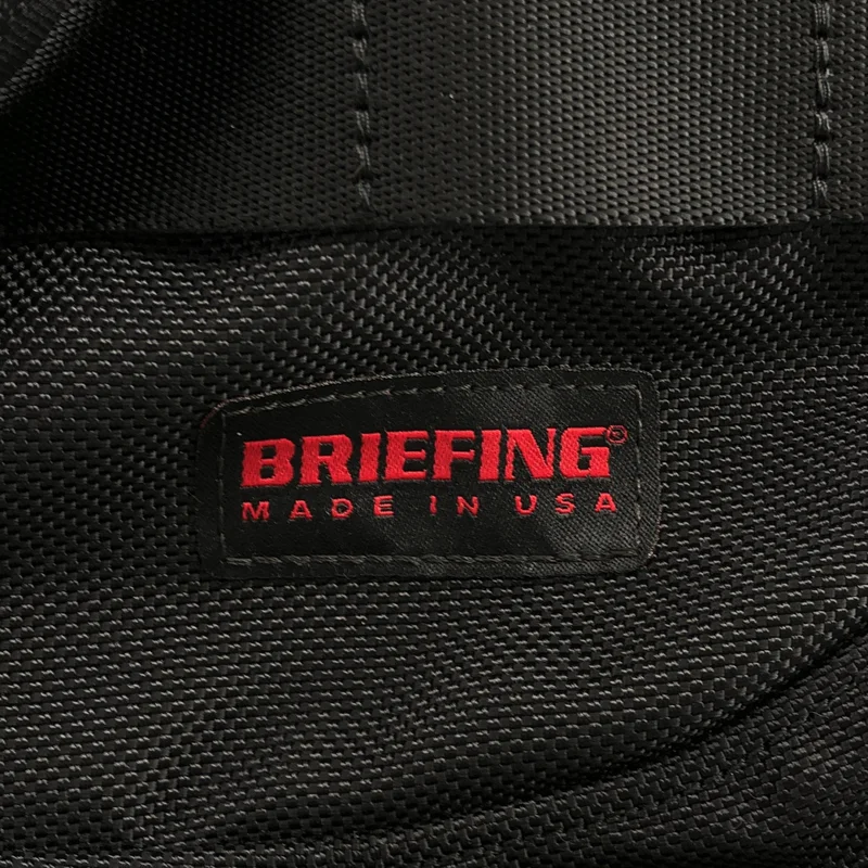 BRIEFING / ブリーフィング | ロゴ フォーマル ボストンバッグ |