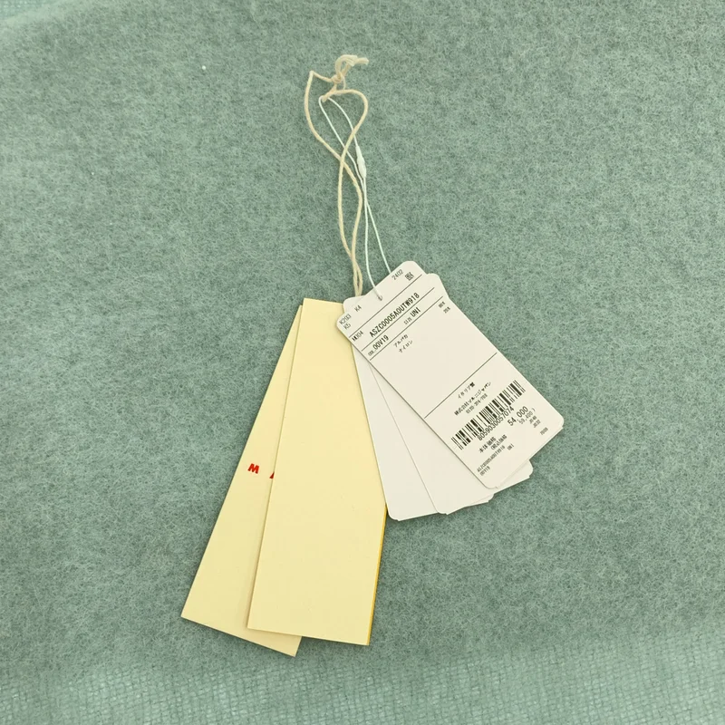 MARNI / マルニ | ブラッシュド アルパカ ナイロン ロゴ マフラー | UNI | その他