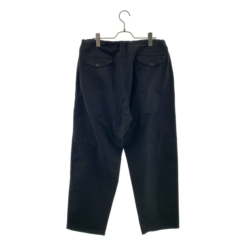 COMOLI / コモリ | 2021SS | コットンサテン ドローストリングパンツ | 1 | メンズ