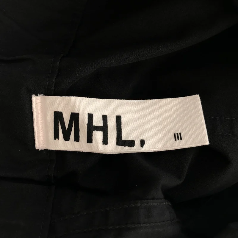 MHL. / エムエイチエルマーガレットハウエル | FINE COMPACT COTTON POPLIN / ファインコンパクト コットンポプリン ワイドイージーパンツ | 3 | レディース