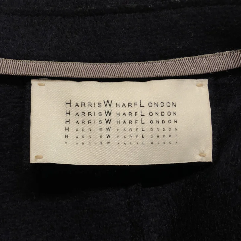 HARRIS WHARF LONDON / ハリスワーフロンドン | ウール 比翼 チェスターコート | 40 | レディース