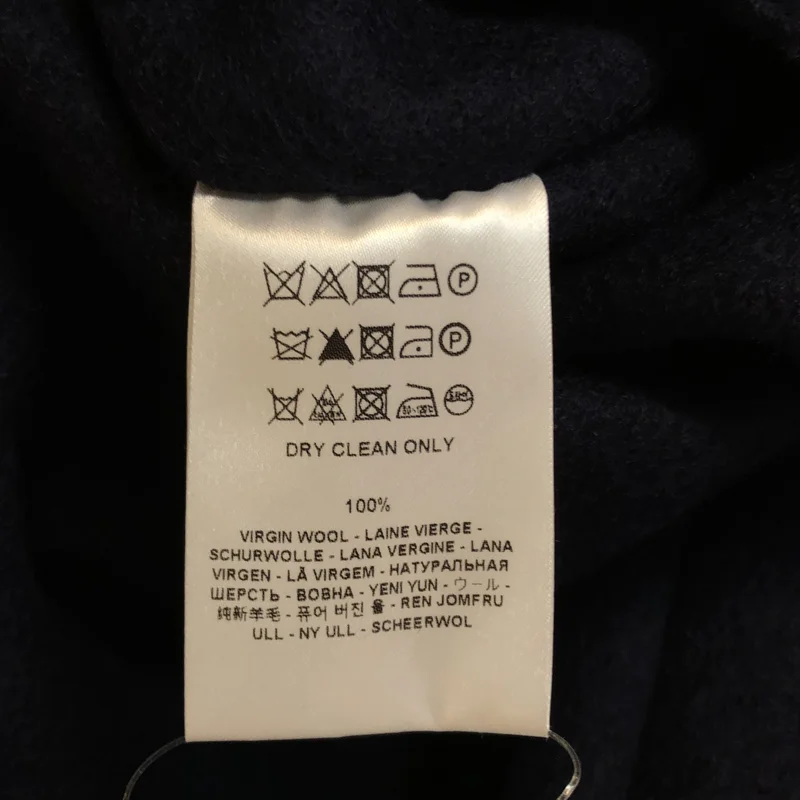 HARRIS WHARF LONDON / ハリスワーフロンドン | ウール 比翼 チェスターコート | 40 | レディース