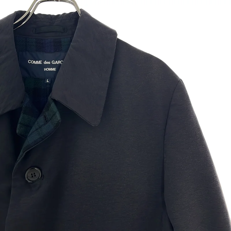 COMME des GARCONS HOMME / コムデギャルソンオム | 2009AW | タフタ ステンカラーコート | L | メンズ