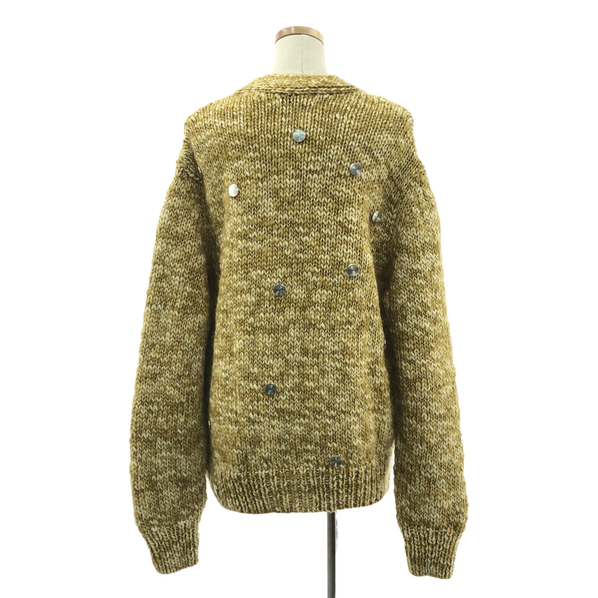 【新品】  NAMACHEKO / ナマチェコ | CYRUS CARDIGAN ニット カーディガン | 36 | イエロー系 | レディース 新品】 NAMACHEKO / ナマチェコ | CYRUS CARDIGAN ニット カーディガン