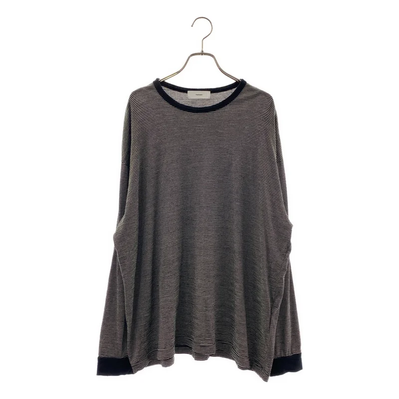 Graphpaper / グラフペーパー | 2024AW | Wool Border L/S Tee / ウール ボーダー ロングスリーブTシャツ |
