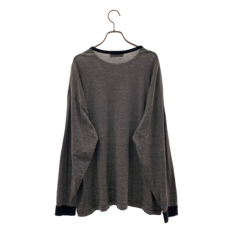 Graphpaper / グラフペーパー | 2024AW | Wool Border L/S Tee / ウール ボーダー ロングスリーブTシャツ |