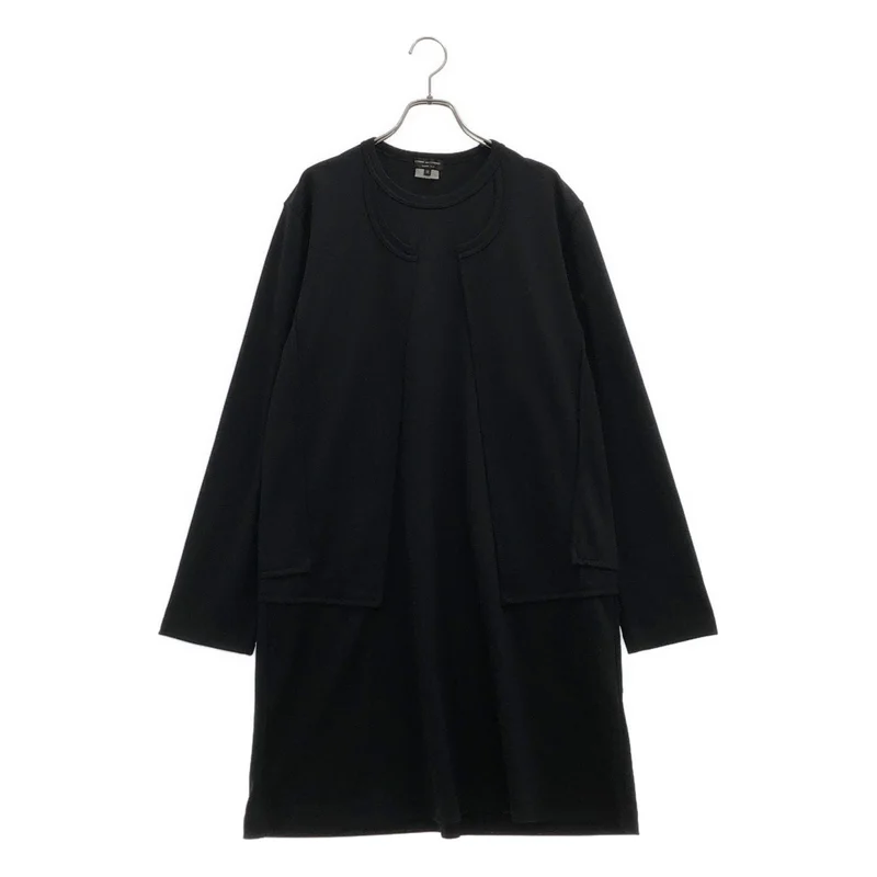 COMME des GARCONS HOMME PLUS / コムデギャルソンオムプリュス | 2020AW | ポリエステル ドッキング ロングカットソー | M | メンズ