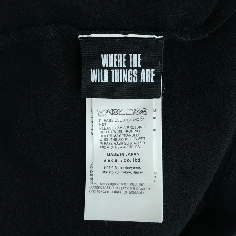 sacai / サカイ | 2025AW | WHERE THE WILD THINGS ARE Tシャツ | 0 | メンズ