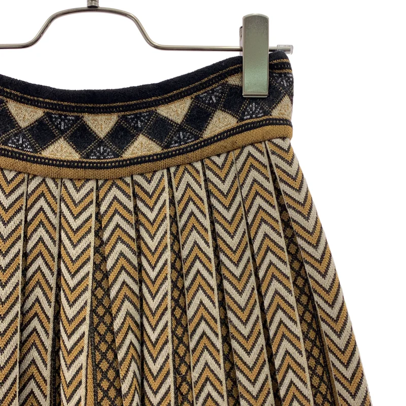 Mame Kurogouchi / マメクロゴウチ | Pleated Knitted Skirt | 1