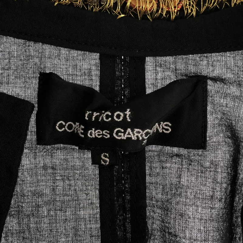 tricot COMME des GARCONS / トリココムデギャルソン | 2005SS | エンブロイダリー ジャケット TO-J025 | S | レディース