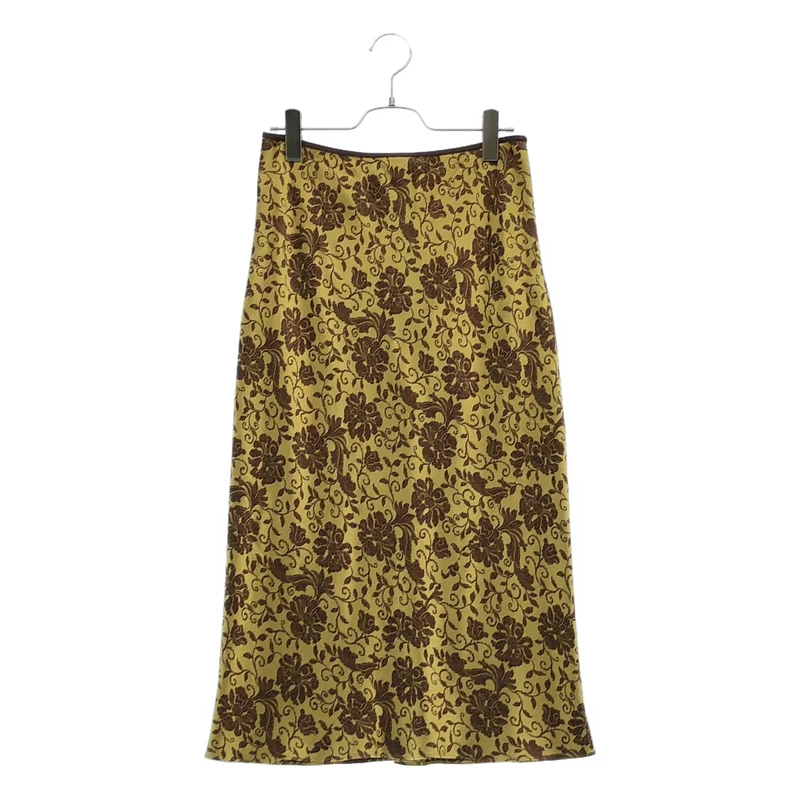 DRIES VAN NOTEN / ドリスヴァンノッテン | 2025SS | レーヨン フラワー ジャガード スカート | 36 | レディース