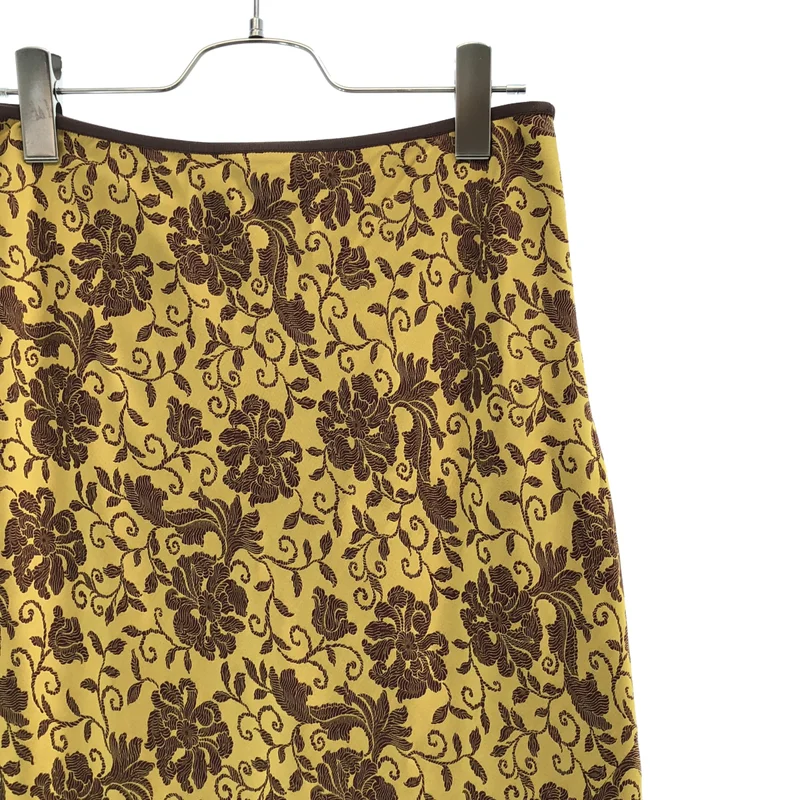 DRIES VAN NOTEN / ドリスヴァンノッテン | 2025SS | レーヨン フラワー ジャガード スカート | 36 | レディース