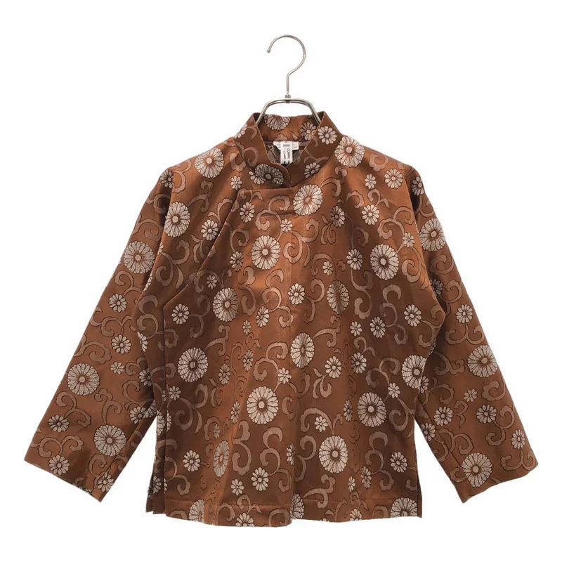 COMME des GARCONS COMME des GARCONS / コムコム | 2025SS | ラメ ジャガード チャイナジャケット | S | レディース