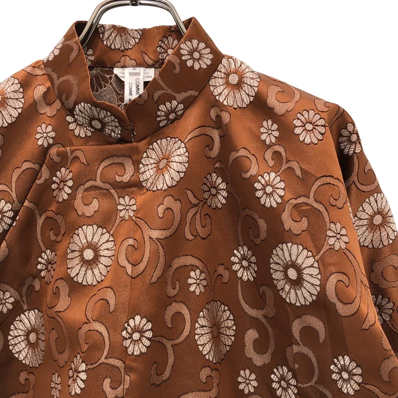 COMME des GARCONS COMME des GARCONS / コムコム | 2025SS | ラメ ジャガード チャイナジャケット | S | レディース
