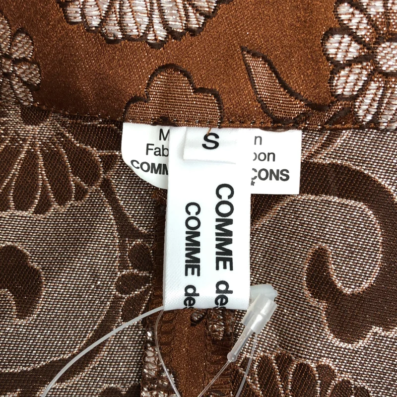 COMME des GARCONS COMME des GARCONS / コムコム | 2025SS | ラメ ジャガード チャイナジャケット | S | レディース
